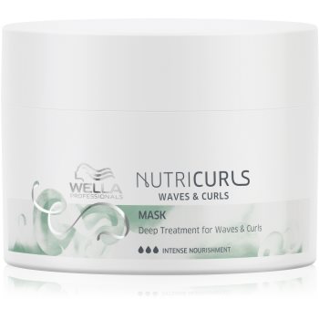 Wella Professionals Nutricurls Waves & Curls masca de netezire pentru par ondulat si cret - imagine 2